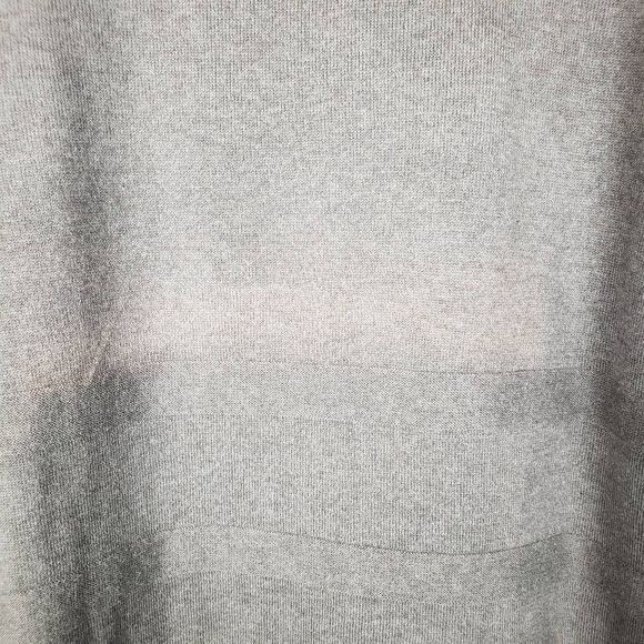 Eddie Bauer Lambswool Chocolate Long Sleeve Striped Pullover Sweater Size: Large - Picture 4 of 7